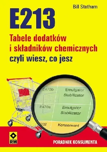 Książka - E213. Tabele składników i dodatków chemicznych...