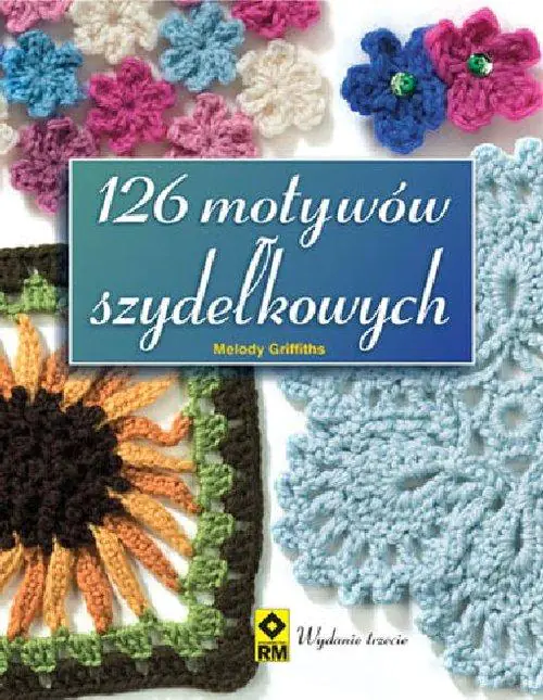 Książka - 126 motywów szydełkowych