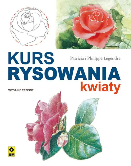 Książka - Kwiaty. Kurs rysowania i malowania