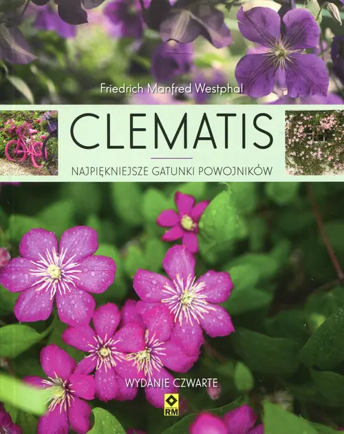 Książka - Clematis. Najpiękniejsze gatunki powojników