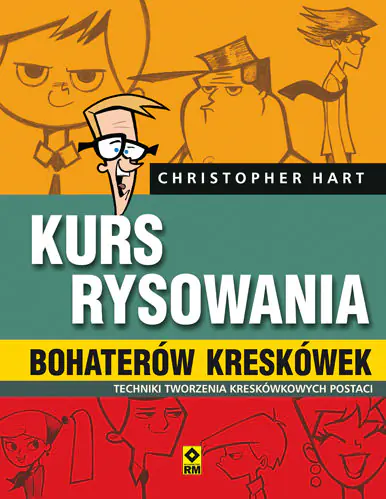 Książka - Kurs rysowania bohaterów kreskówek