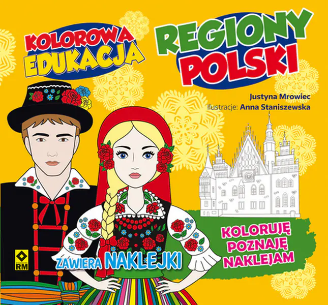 Książka - Kolorowa edukacja. Regiony Polski