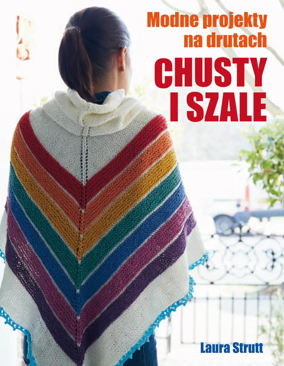 Książka - Chusty i szale. Modne projekty na drutach