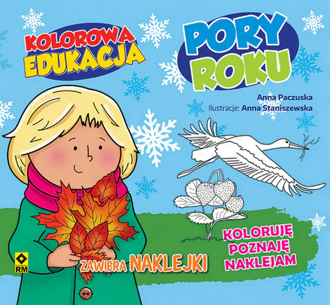 Książka - Kolorowa edukacja. Pory roku