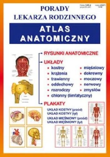 Książka - Porady lek. rodzinnego. Atlas anatomiczny Nr42