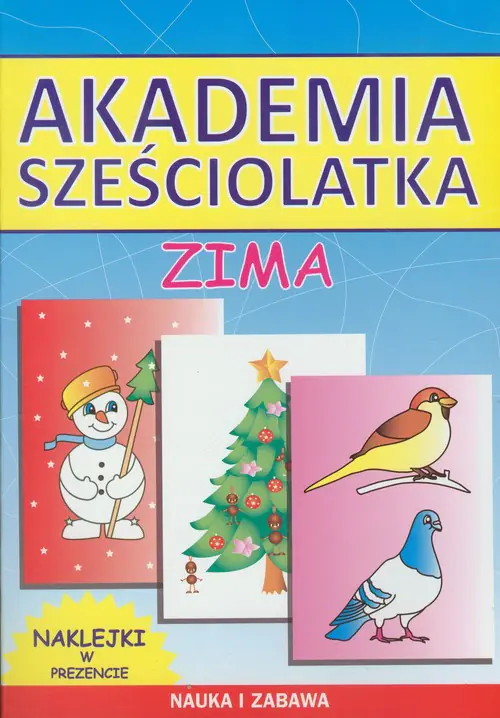 Książka - Akademia sześciolatka. Zima