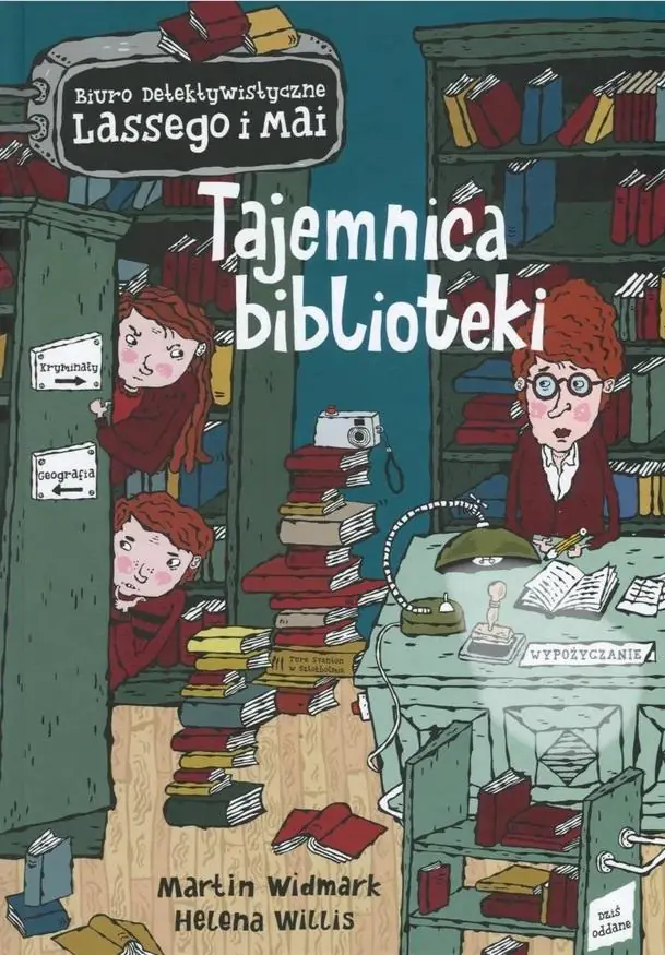 Tajemnica biblioteki. Biuro Detektywistyczne Lassego i Mai. Tom 13