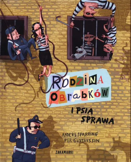 Książka - Rodzina Obrabków i psia sprawa