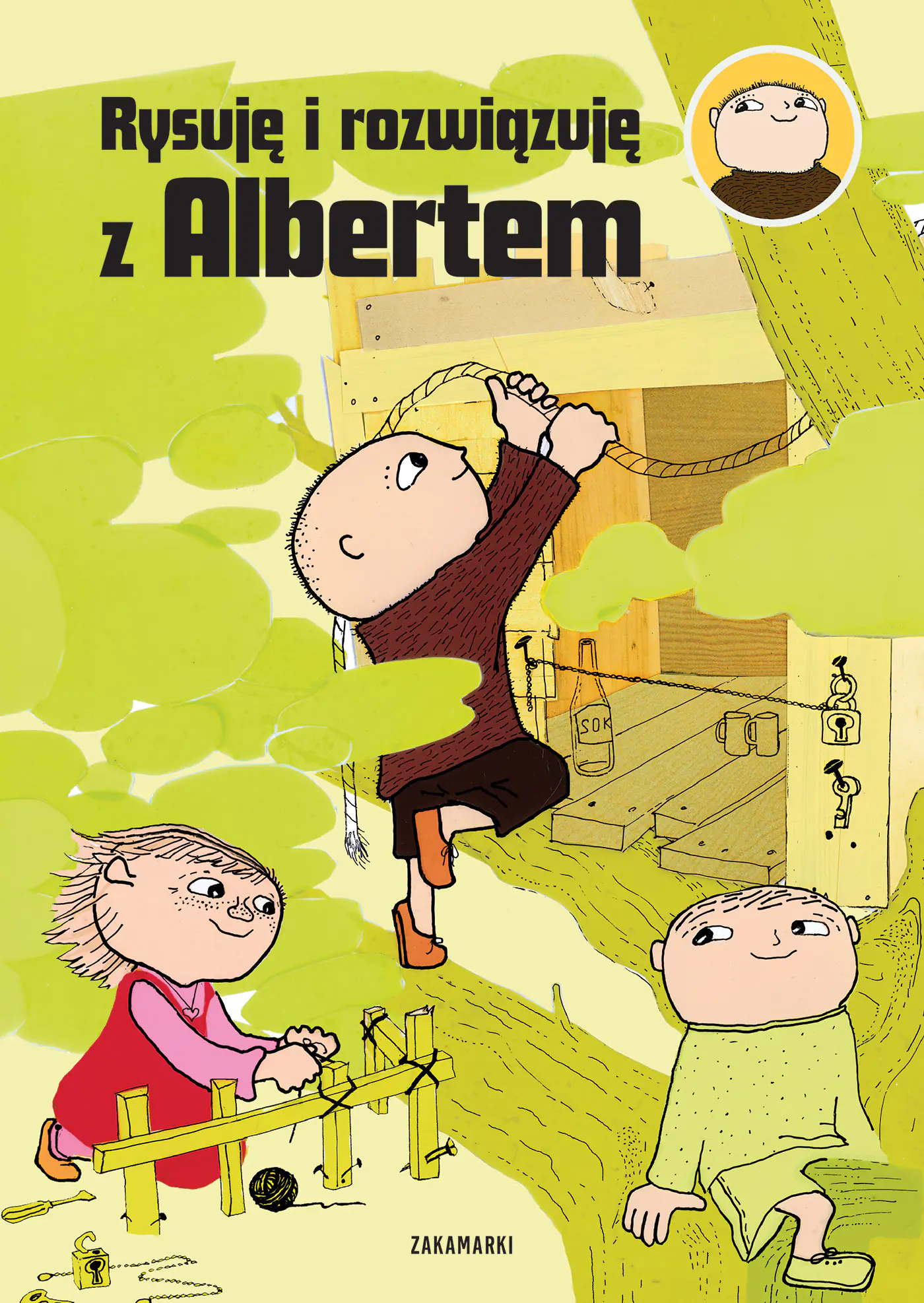 Książka - Rysuję i rozwiązuję z Albertem