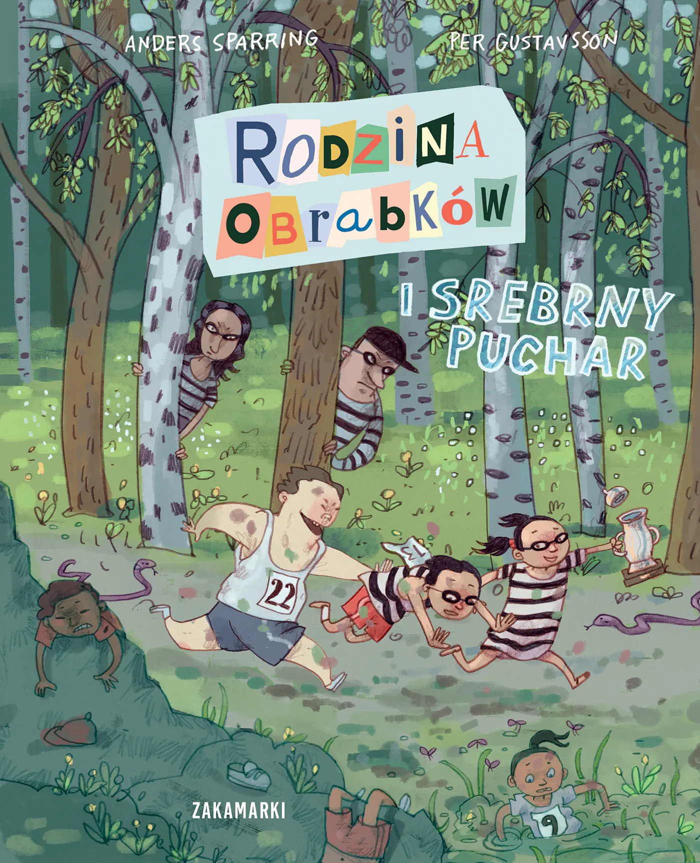 Książka - Rodzina Obrabków i srebrny puchar