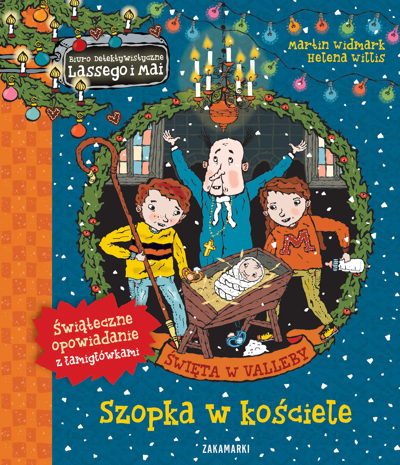 Książka - Święta w Valleby. Szopka w kościele