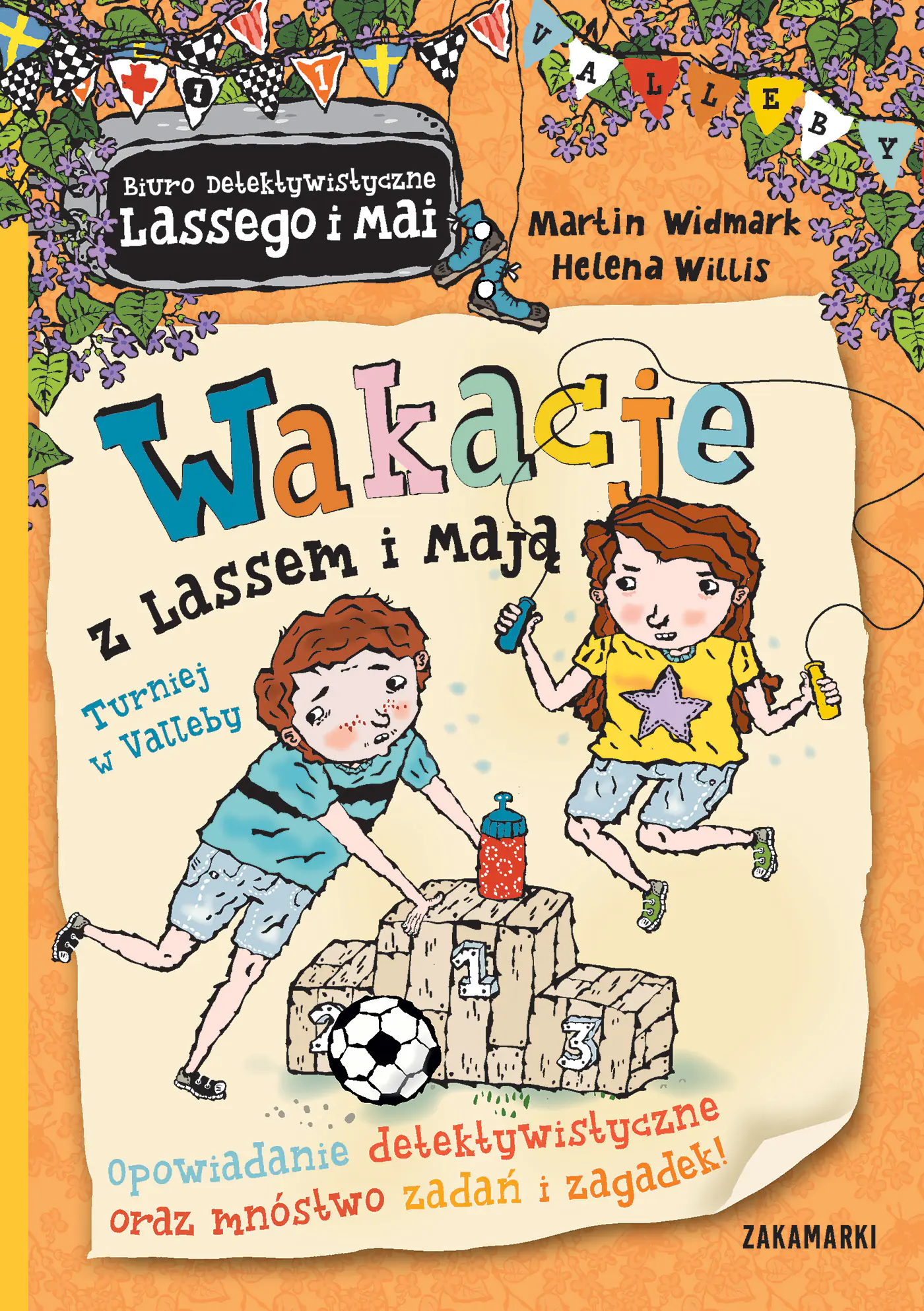 Książka - Wakacje z Lassem i Mają. Tom 3. Turniej w Valleby