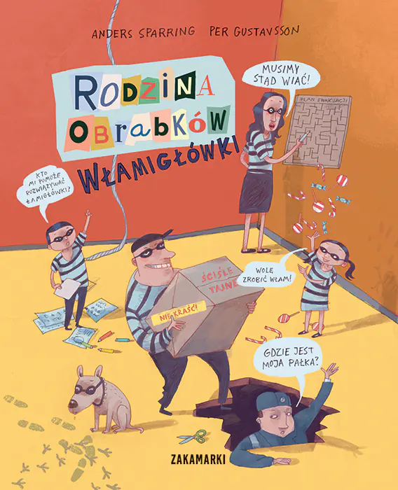 Książka - Rodzina Obrabków. Włamigłówki