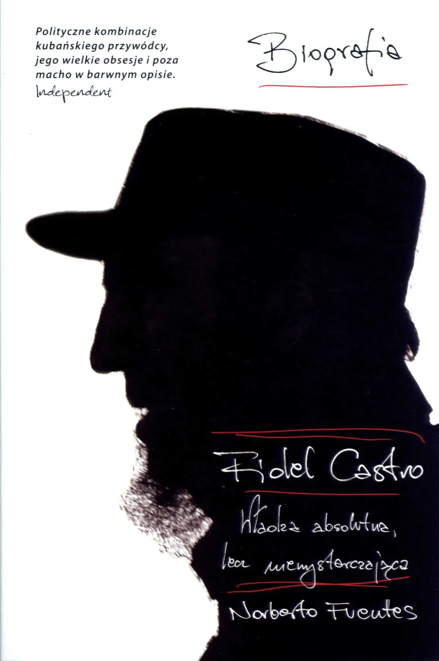 Książka - Fidel Castro Władza absolutna lecz niewystarczając