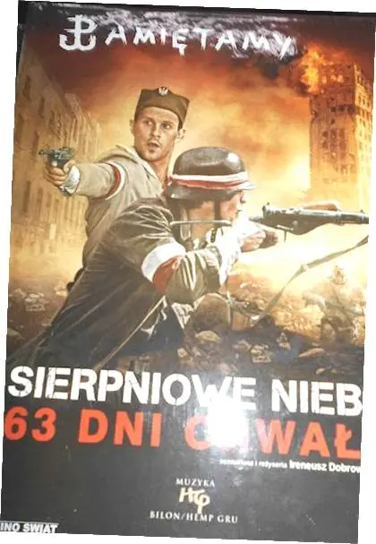 Książka - Sierpniowe niebo 63 dni chwały