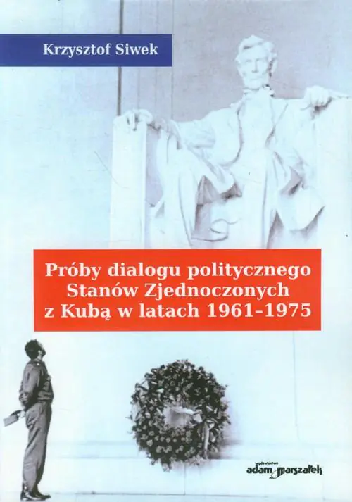 Książka - Próby dialogu politycznego Stanów Zjednoczonych z Kubą w latach 1961-1975