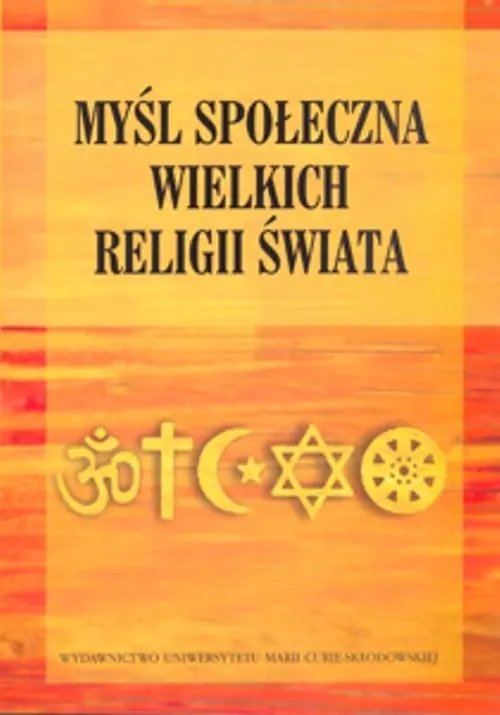 Książka - Myśl społeczna wielkich religii świata