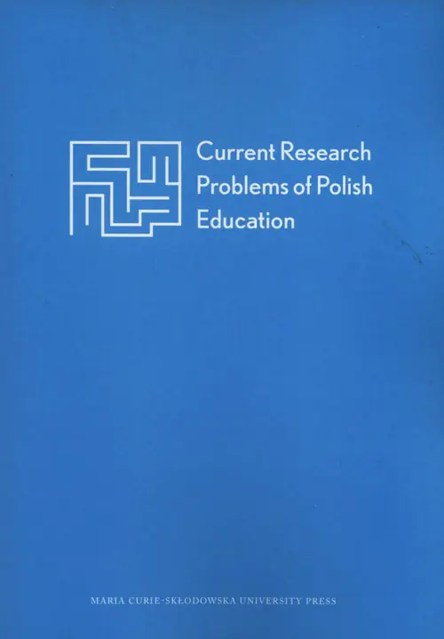 Książka - Current Research Problems of Polish Education