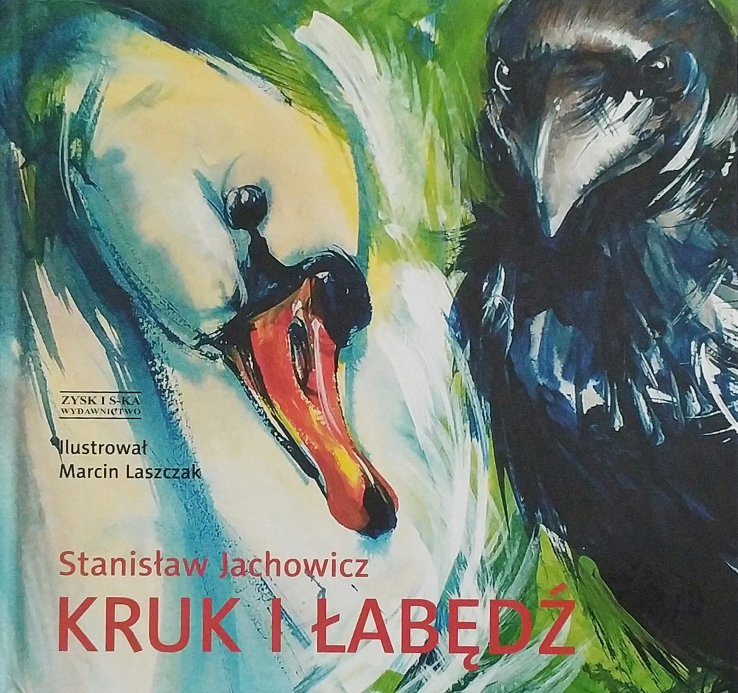 Książka - Kruk i łabędź