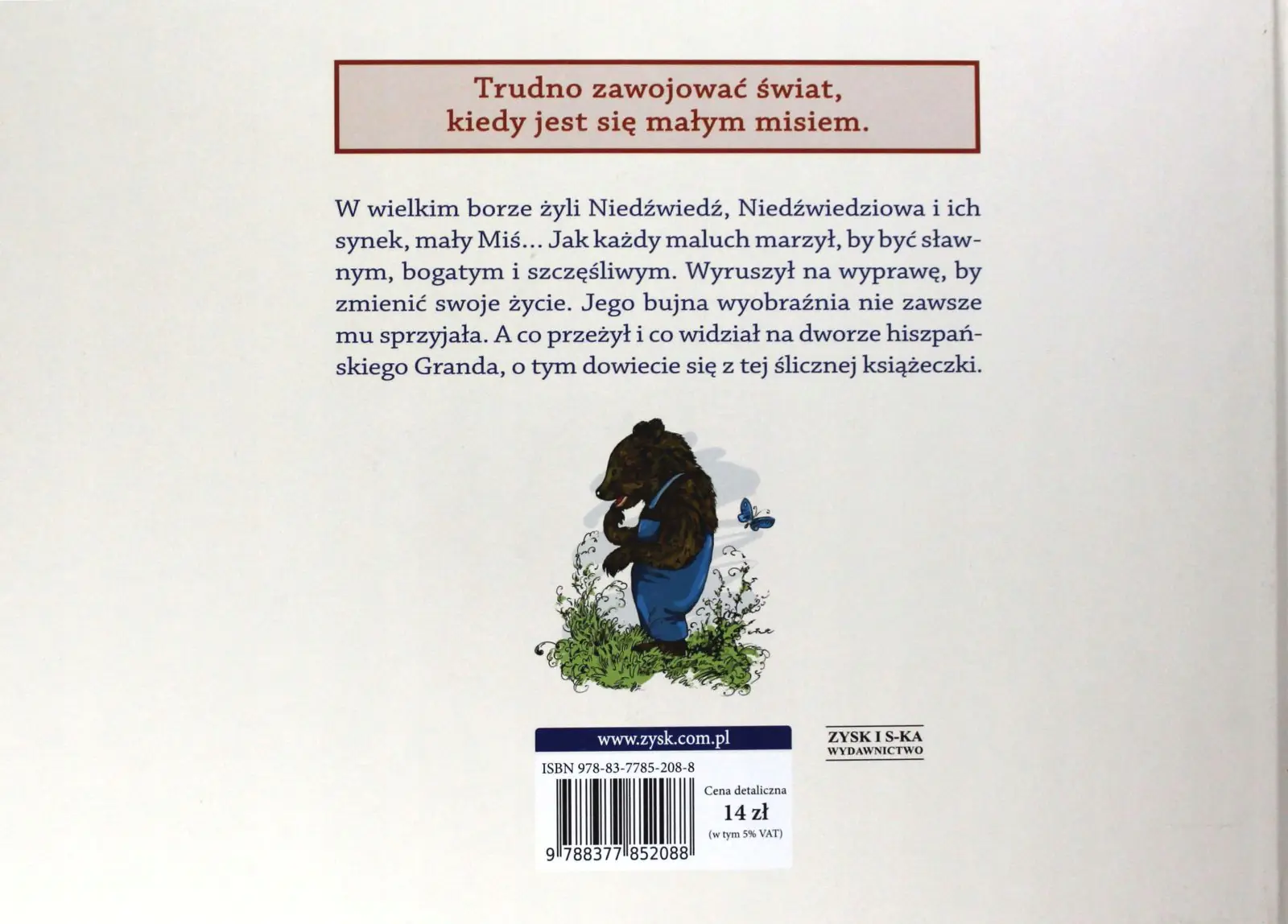 Książka - Bury miś