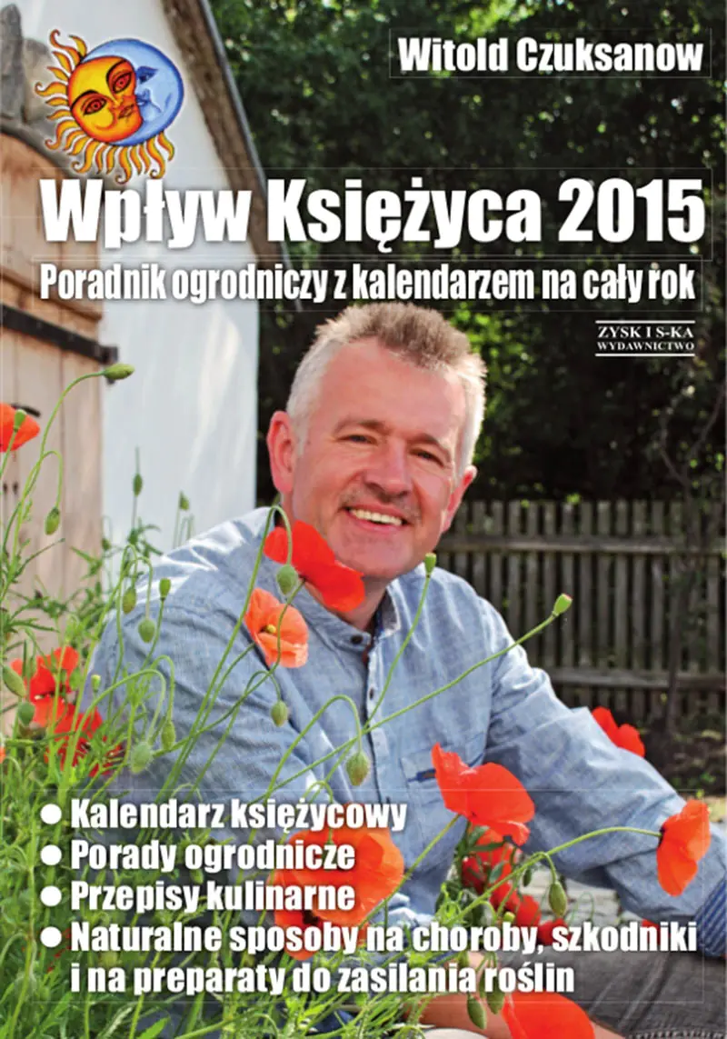 Książka - Wpływ księżyca 2015. Poradnik ogrodniczy