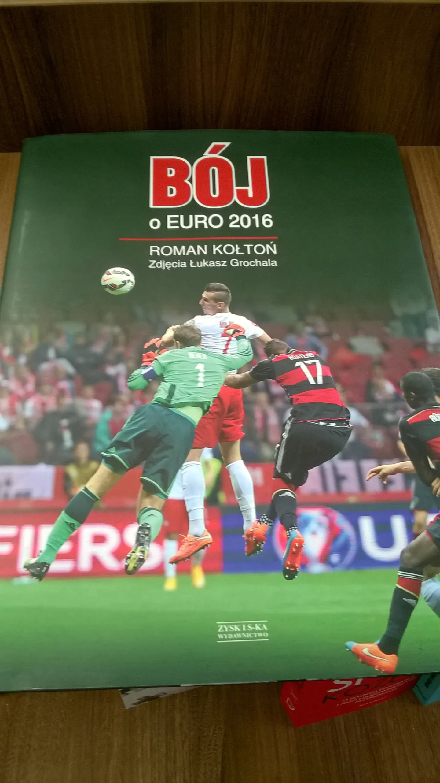 Książka - Bój o Euro 2016