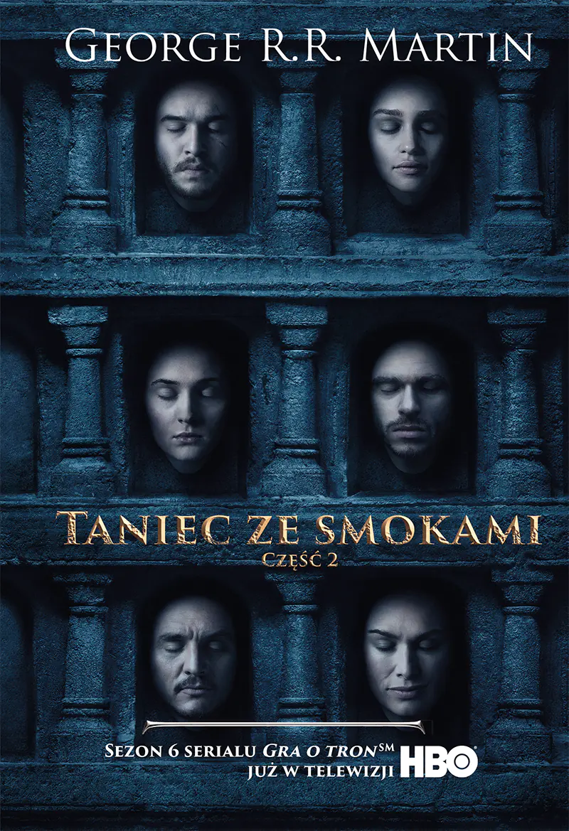 Książka - Taniec ze smokami. Część 2. Pieśń Lodu i Ognia. Tom 5