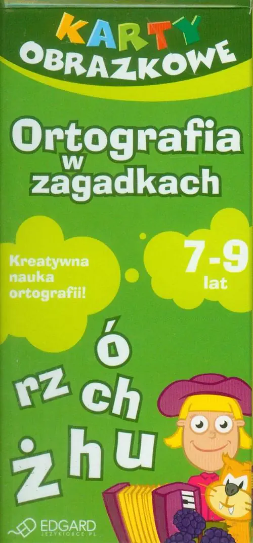 Książka - Kapitan Nauka. Ortografia. Zagadki obrazkowe