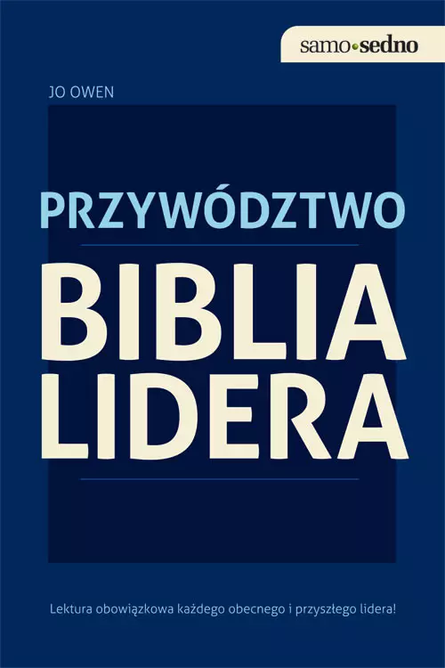 Książka - Przywództwo. Biblia lidera