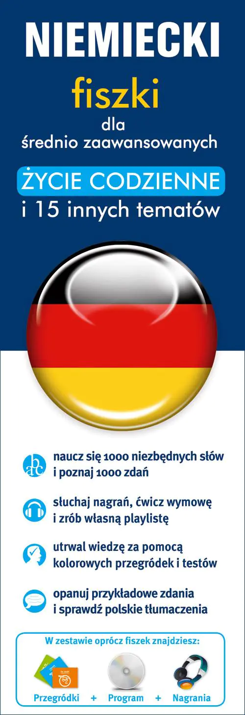Książka - Niemiecki - Fiszki. ¯ycie codzienne...EDGARD