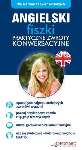 Książka - Angielski - Fiszki. Prakt. zwroty konwersacyjne
