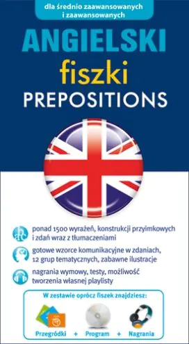 Książka - Angielski - Fiszki. Prepositions