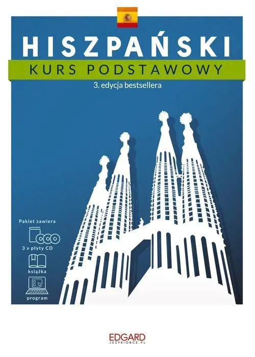 Książka - Hiszpański. Kurs podstawowy + CD