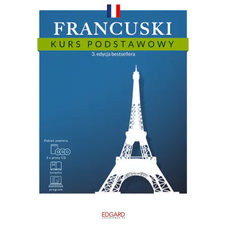 Kurs podstawowy. Francuski + 3 CD + program