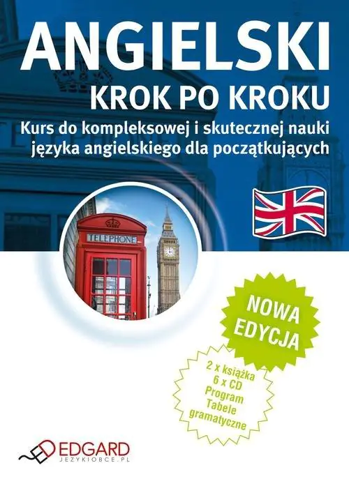 Książka - Angielski. Krok po kroku + CD