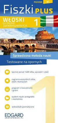 Fiszki Plus. Włoski dla średnio zaawansowanych (B1). Część 1