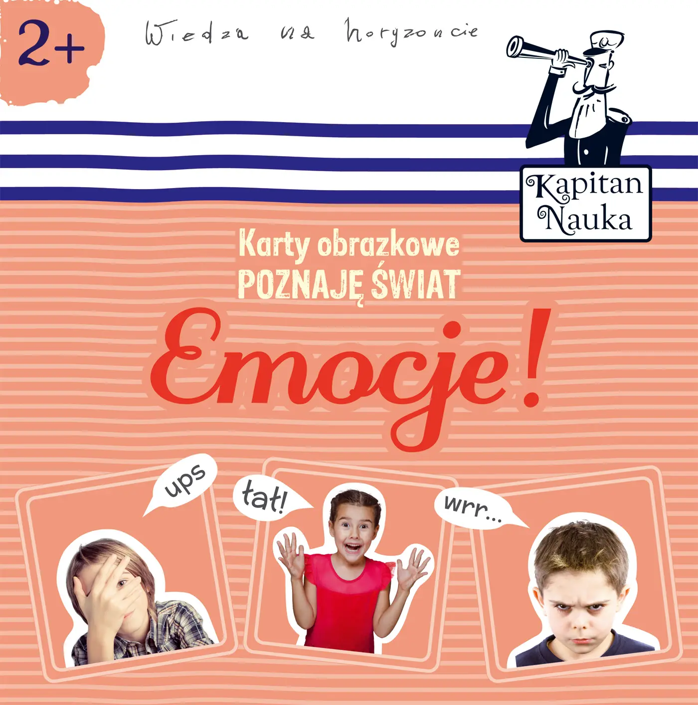 Książka - Karty obrazkowe. Poznaję świat. Emocje!