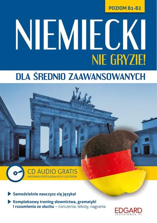 Książka - Niemiecki nie gryzie! Dla średnio zaawansowanych + CD