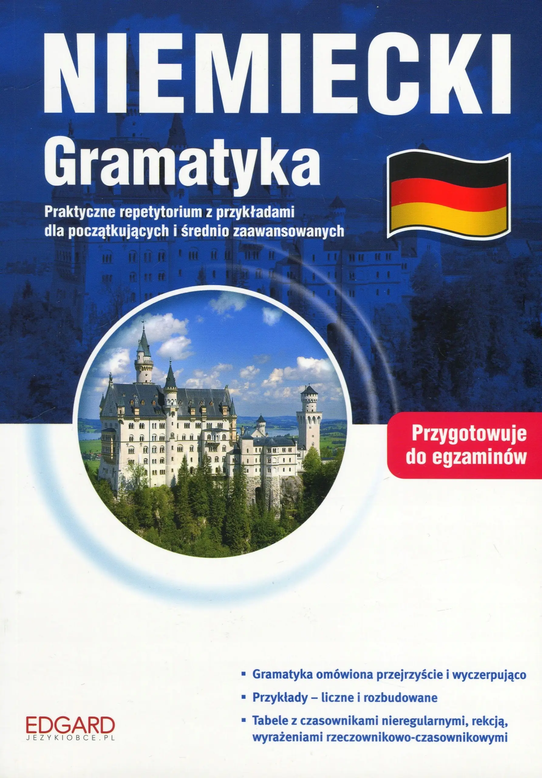 Książka - Niemiecki. Gramatyka. Przygotowanie do egzaminów