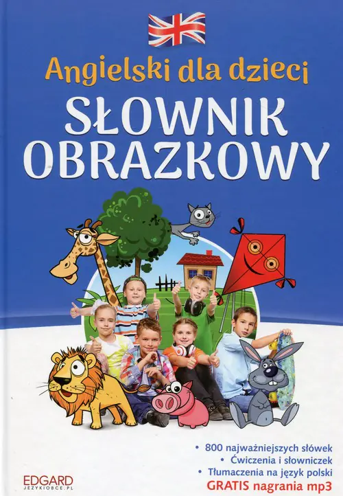Książka - Angielski dla dzieci. Słownik obrazkowy