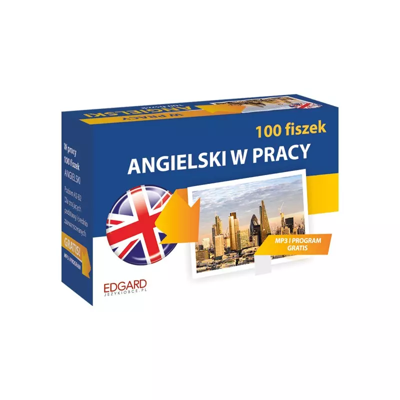Książka - Angielski 100 fiszek W pracy