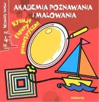 Książka - Akademia poznawania i malowania Rysuję figury geometryczne od 4 lat