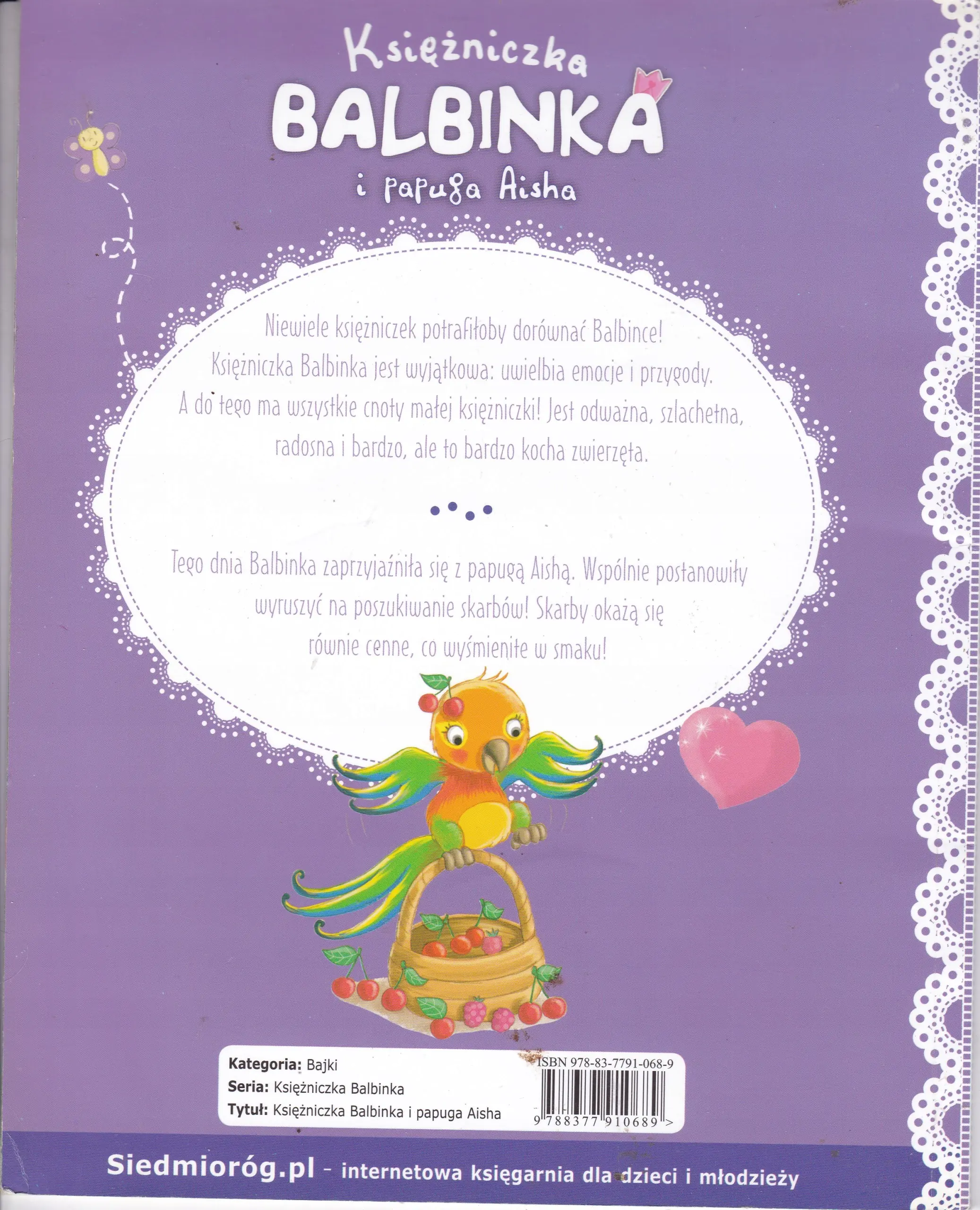 Książka - Balbinka i papuga Ara