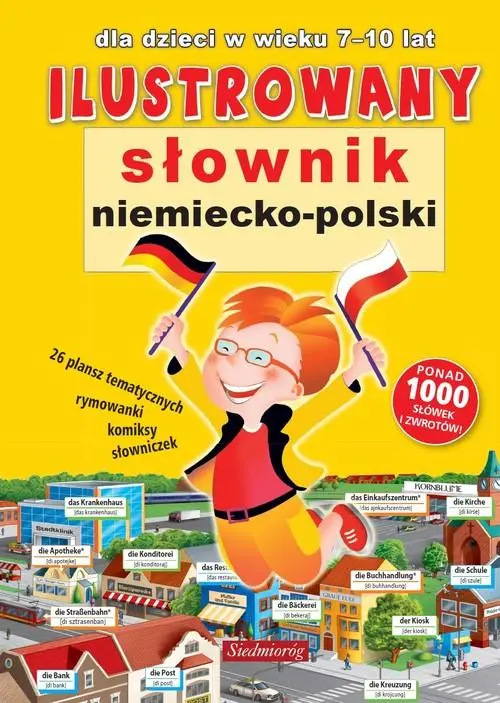 Książka - Ilustrowany słownik niemiecko-polski