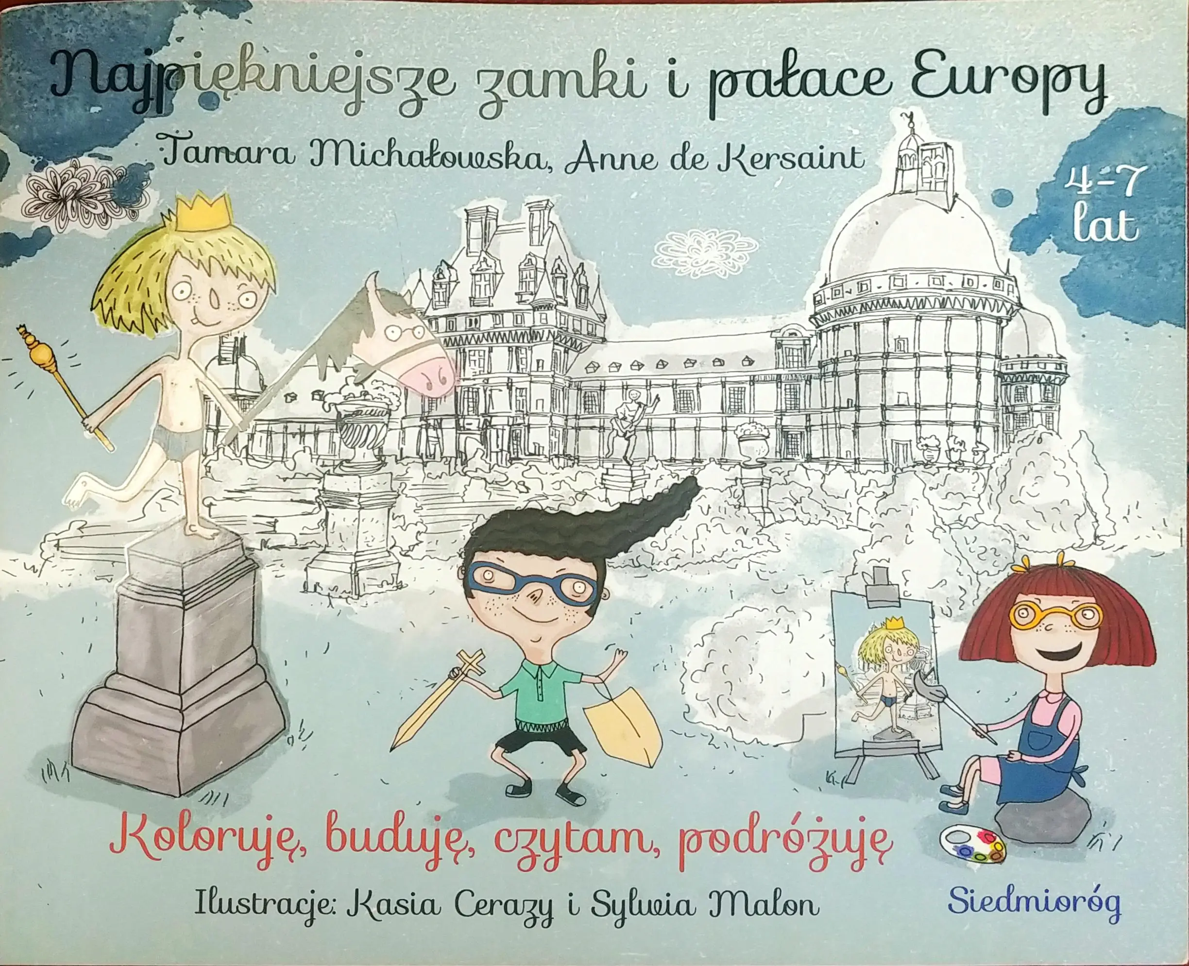 Książka - Najpiękniejsze zamki i pałace Europy. Koloruję...