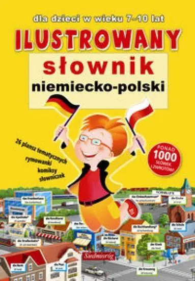 Książka - Ilustrowany słownik niemiecko-polski