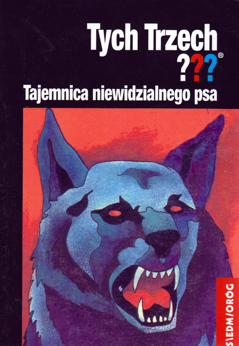 Książka - Tajemnica niewidzialnego psa. Tych Trzech ???