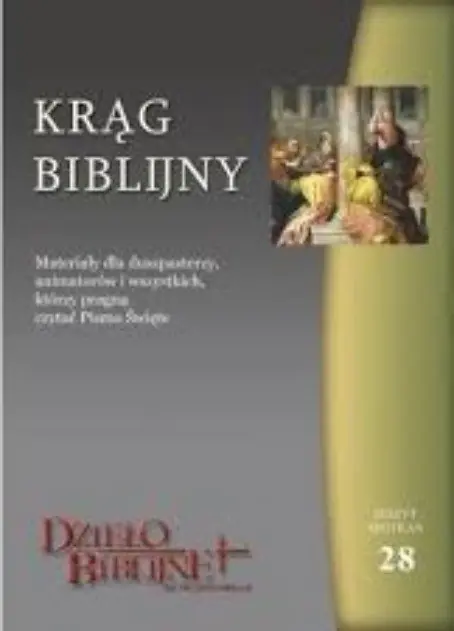 Książka - Krąg Biblijny zeszyt spotkań 28
