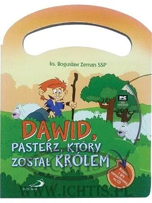 Książka - Dawid, pasterz, który został królem + CD gra Dawid