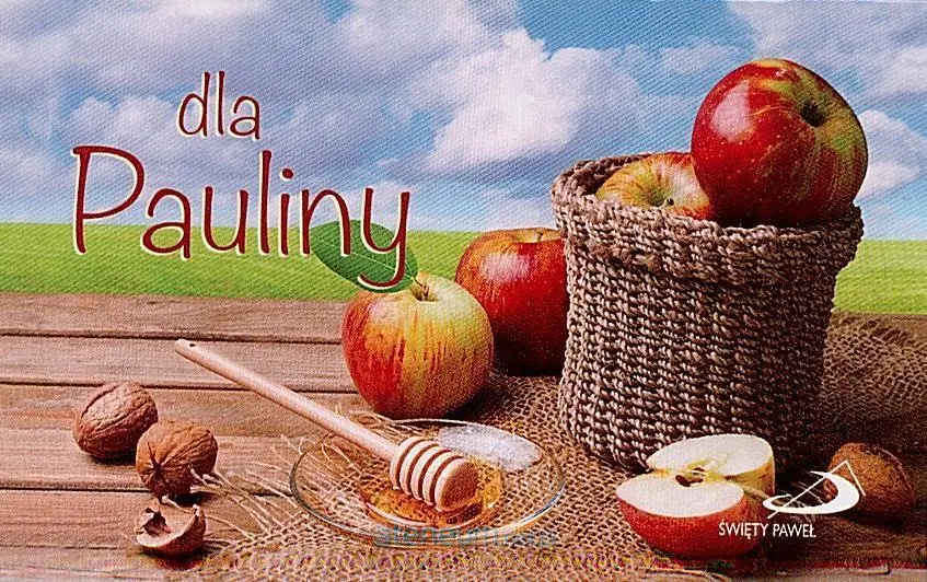 Książka - Imiona - Dla Pauliny